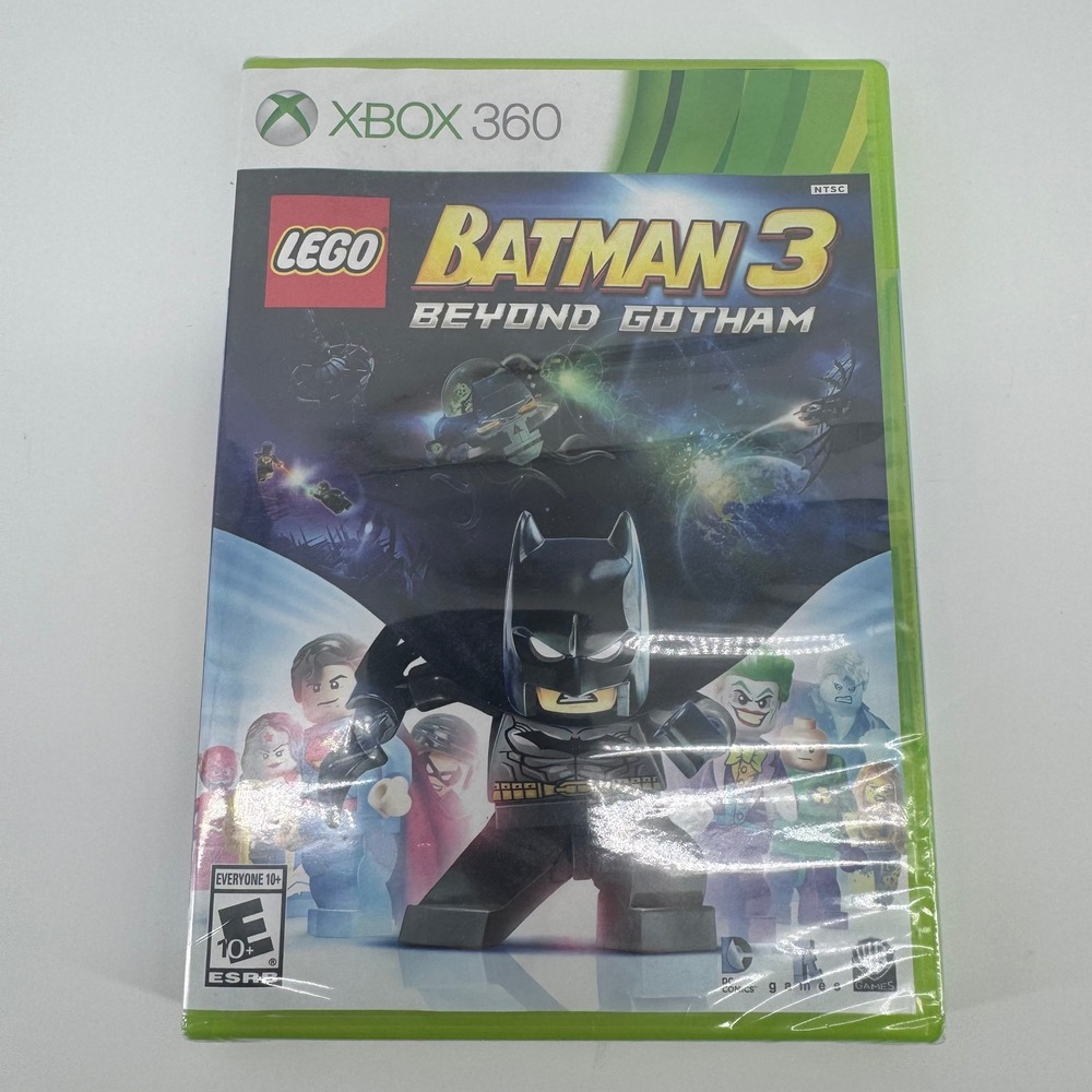 LEGO Batman 3 Beyond Gotham Xbox 360 New Sealed DC Comics TT Games 2014